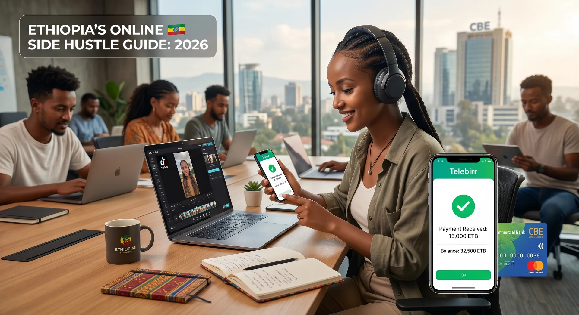 The Ultimate Guide to Online Side Hustles in Ethiopia (2026)
